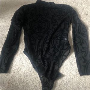 Black bodysuit